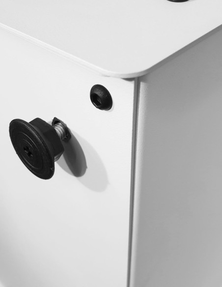 Rangement granulés 55kg blanc