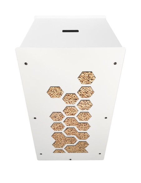 réservoir pellets design pour intérieur