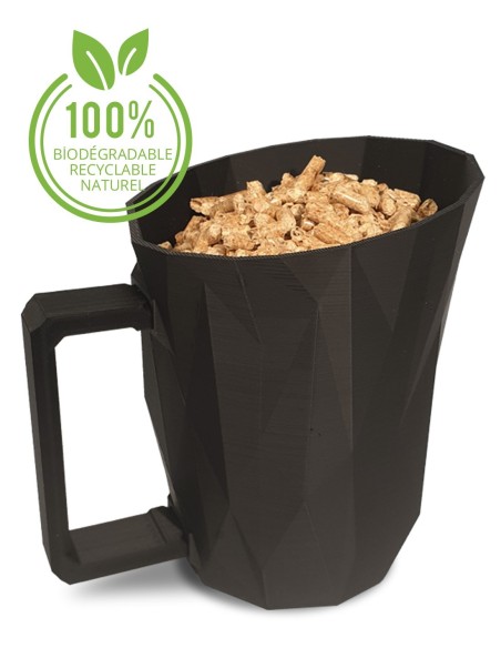 pelle à granules de bois pour meuble à pellets