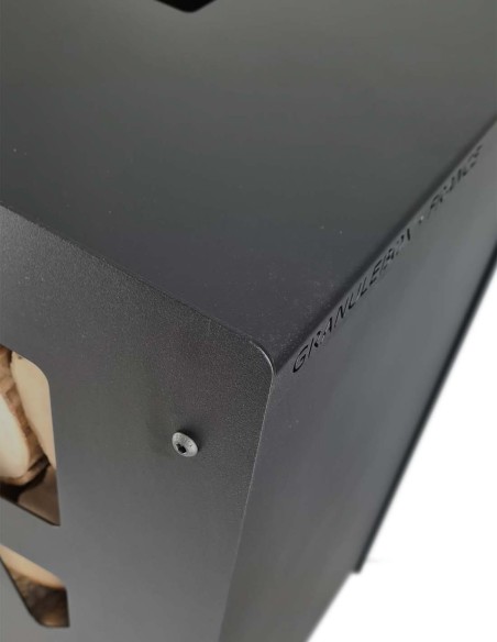 solution de stockage design pour les bûches de bois en intérieur