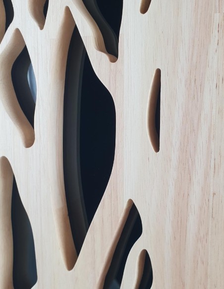 Rangement de pellets design pour la maison