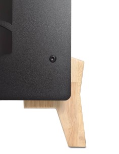 piètement en bois pour rangement à granulés de bois 2