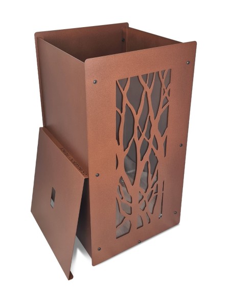 box à granulés de bois grande capacité