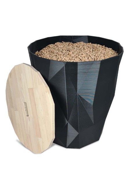 Granulebox Bo : Rangement Granulés Bois Design (30kg)