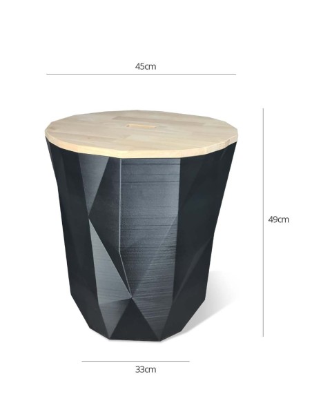 Granulebox Bo : Rangement Granulés Bois Design (30kg)