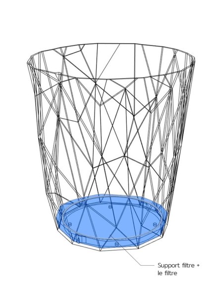 Granulebox Bo : Rangement Granulés Bois Design (30kg)