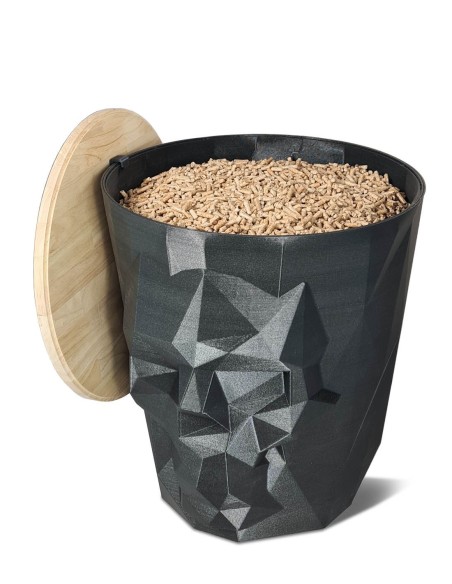 rangement pellets design pour la maison
