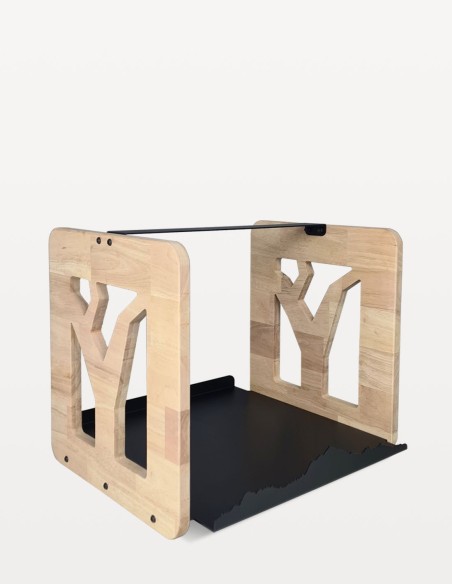 Range bûche 4809 fabriqué en France pour bûches de 40 cm