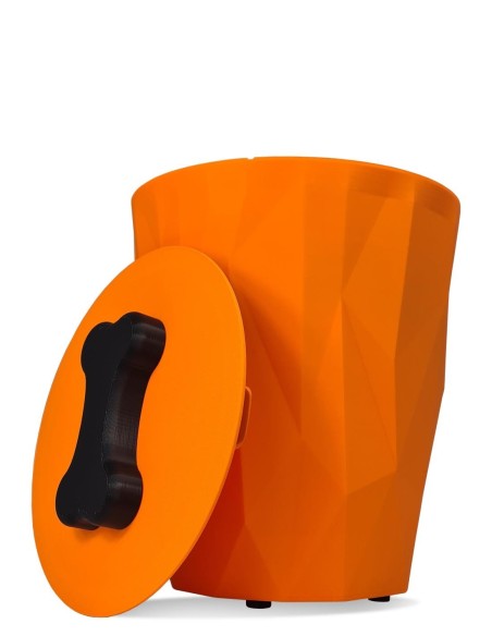 belle boite à croquettes pratique et design pour conserver 2,5Kg de croquettes de chiens