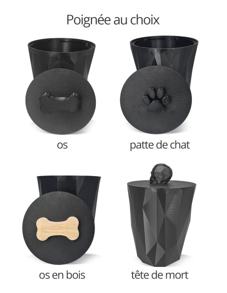 boite design et pas cher de 40€ à 80€ pour conserver les croquettes de chats