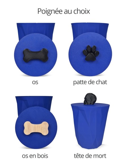 boite pour conserver les croquettes de chat et de chien dans la maison