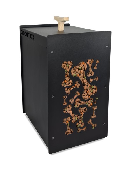 Poignee bois massif boite croquettes Crocketbox