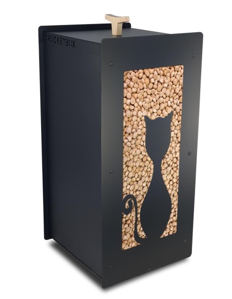 Boite à croquettes pour chats avec une grande capacité de 20kg