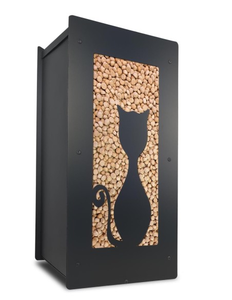 Boite à croquettes pour chats avec une grande capacité de 20kg