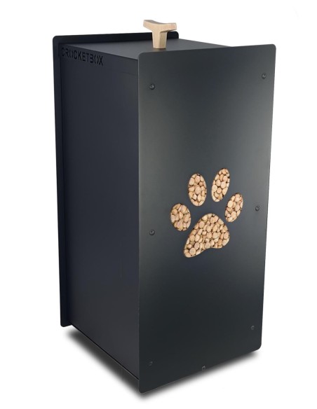 Crocketbox grosse patte 20kg noir