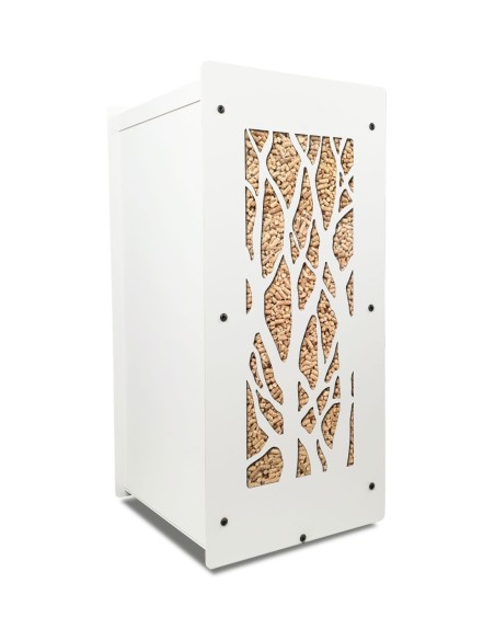Détail du design de la Granulebox blanche