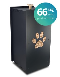 Boite à croquettes hermétique et design pour chat ou chien