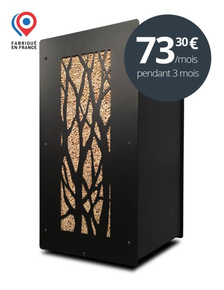 Rangement de pellets 55kg au design original