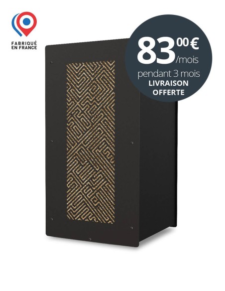 Réservoir à pellets, la Granulebox  est pratique et design