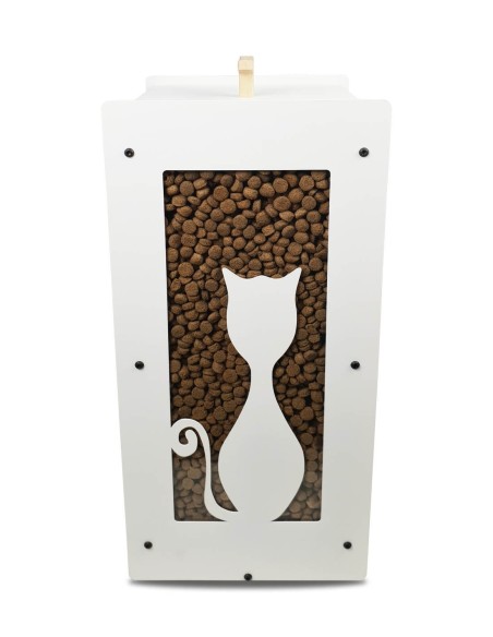 Conteneur croquettes pour chat, fabrication française haut de gamme