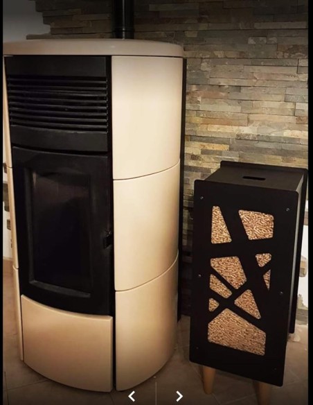 réservoir Granulebox avec pieds conique de 15 cm