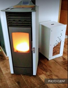Rangement pellets - Granulebox Numérik 55kg, design et qualité 2