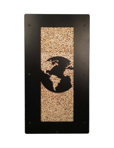 Stockage granulés de bois Granulebox 55kg world noir 2
