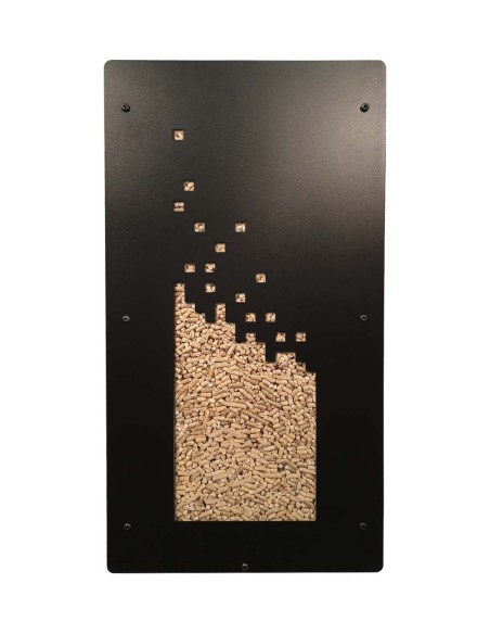 panier à granulés de bois grande capacité de stockage